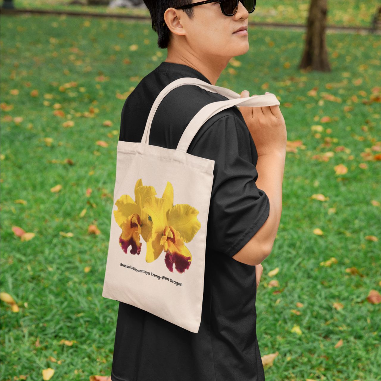 Blc. Tzeng-Wen Dragon Orchid Tote Bag