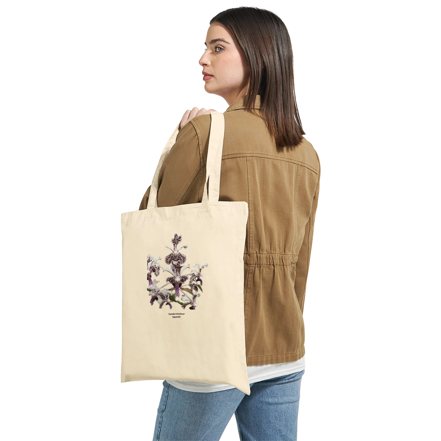 Vanda tricolor Orchid Tote Bag