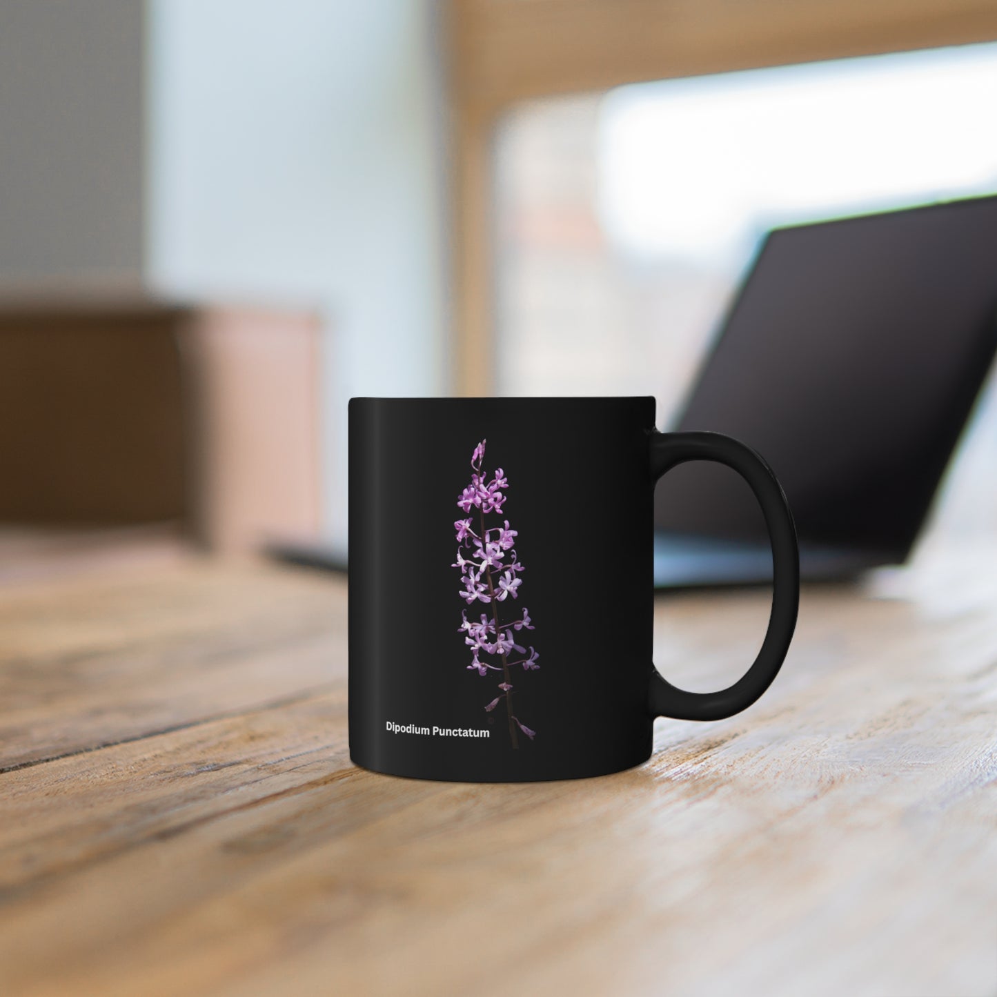 Dipodium Punctatum Orchid Coffee Mug