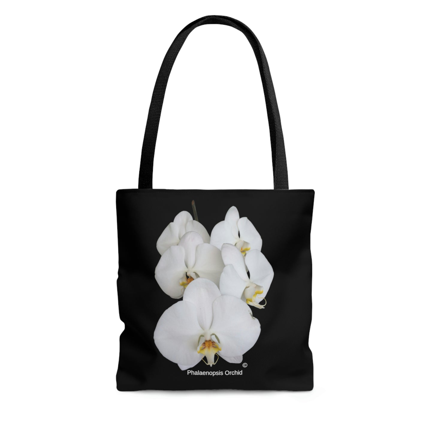 White Phalaenopsis Orchid Tote Bag