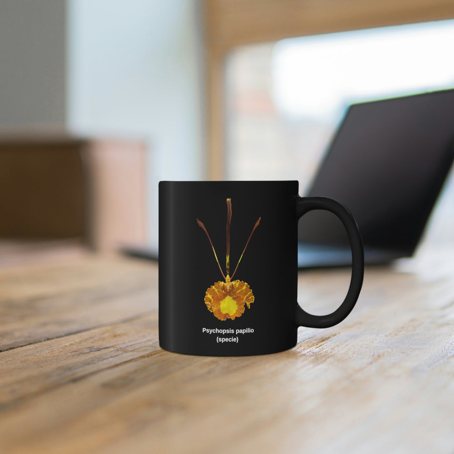 Psychopsis papilio Orchid Coffee Mug