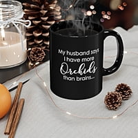 Husband More Orchids Coffee Mug