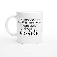 My Hobbies Orchid Coffee Mug