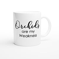 Orchids Are My Weakness Coffee Mug