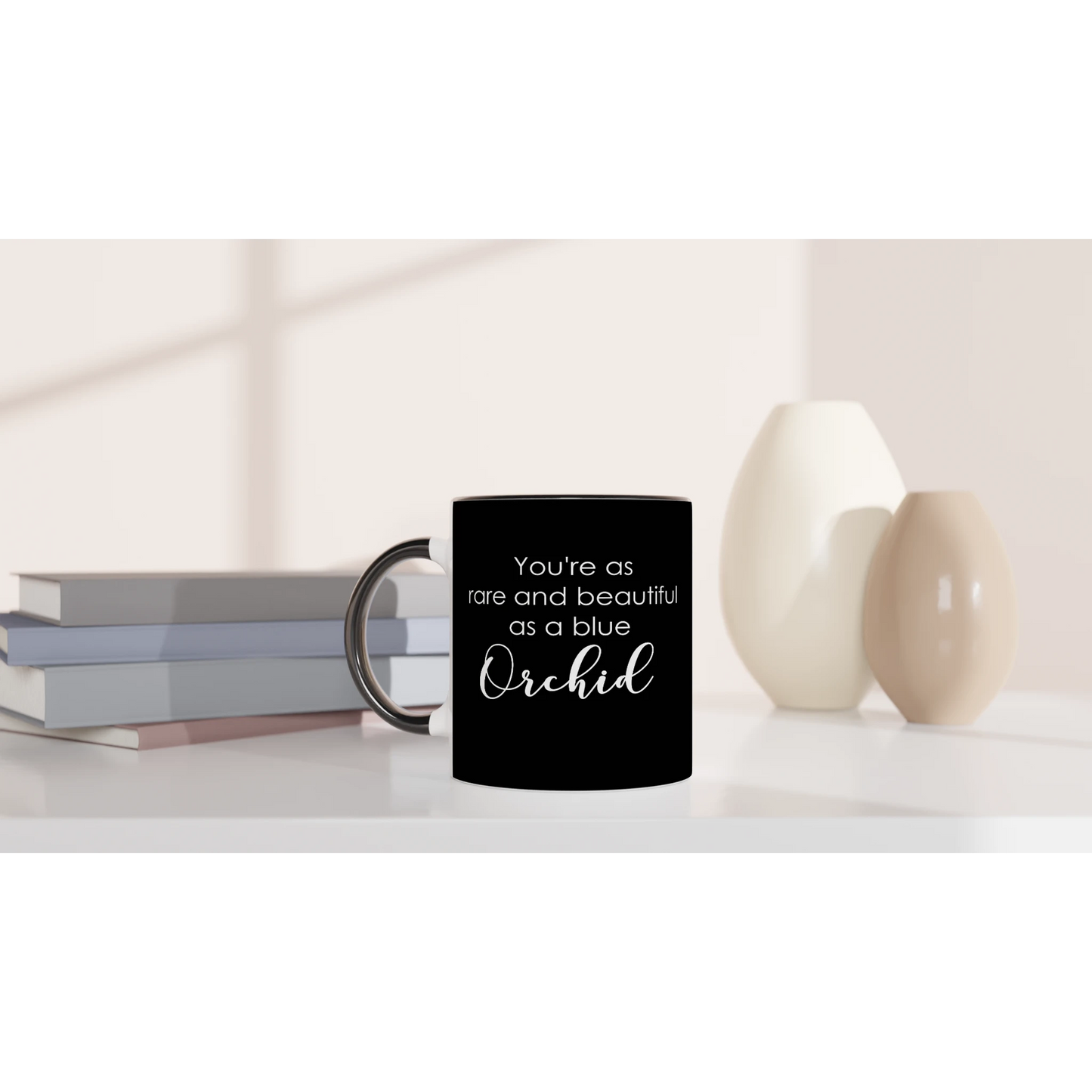Beautiful As A Blue Orchid Coffee Mug