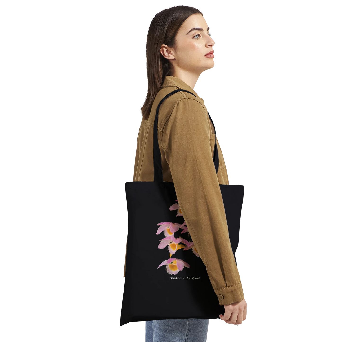 Dendrobium loddigesii Orchid Tote Bag