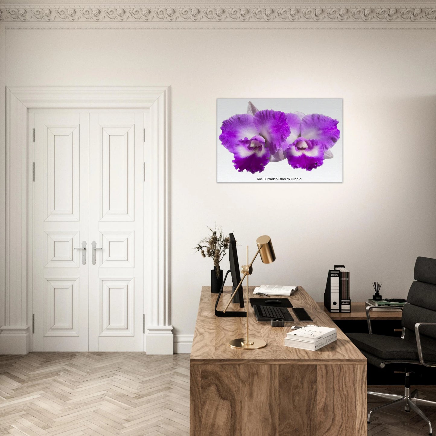 Rhyncholaeliocattleya Burdekin Charm Orchid Canvas Print