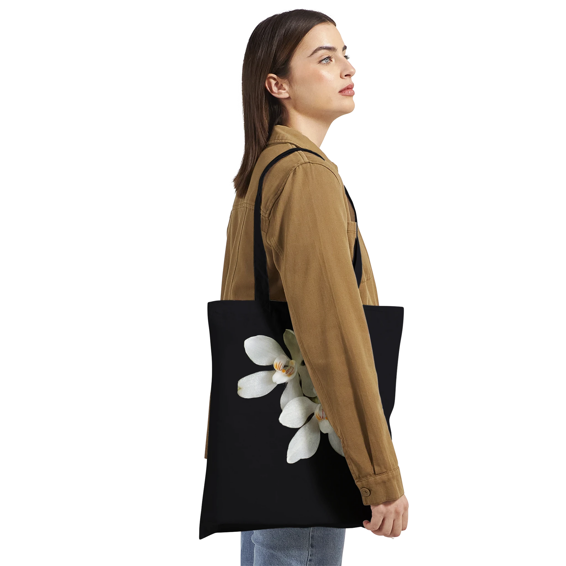 Sarcochilous falcatus Orchid Tote Bag
