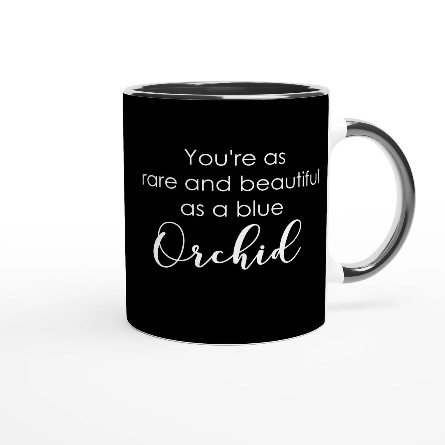 Beautiful As A Blue Orchid Coffee Mug