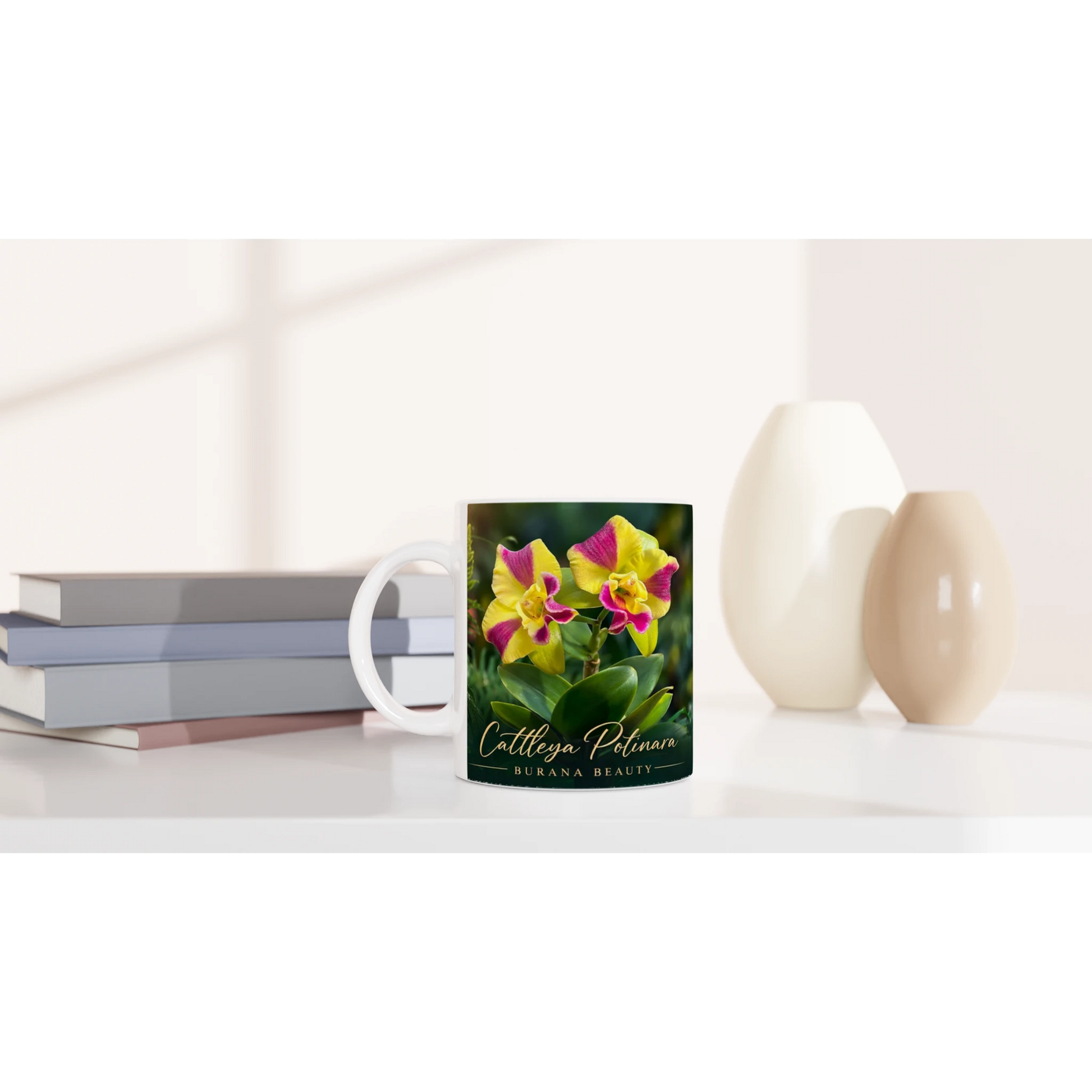 Cattleya Potinara Burana Beauty Orchid Coffee Mug