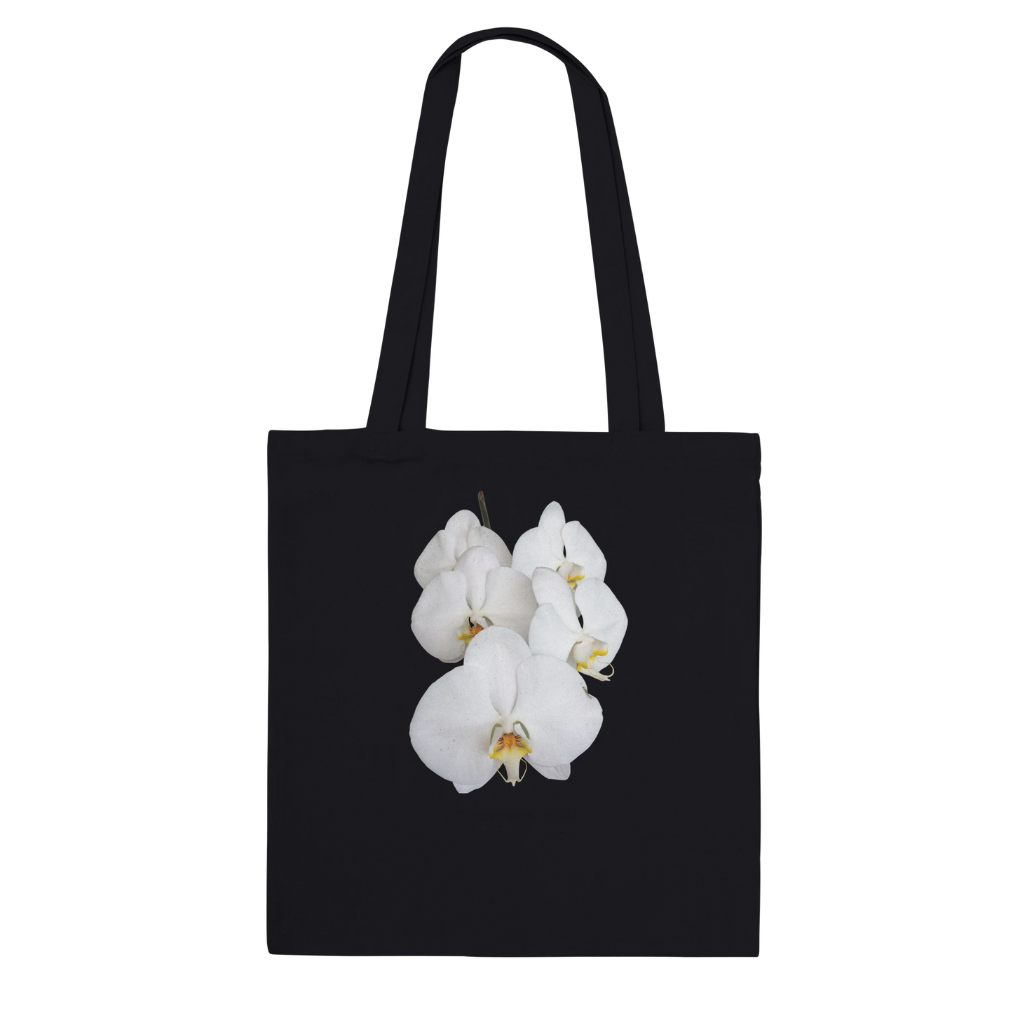 White Phalaenopsis Orchid Tote Bag