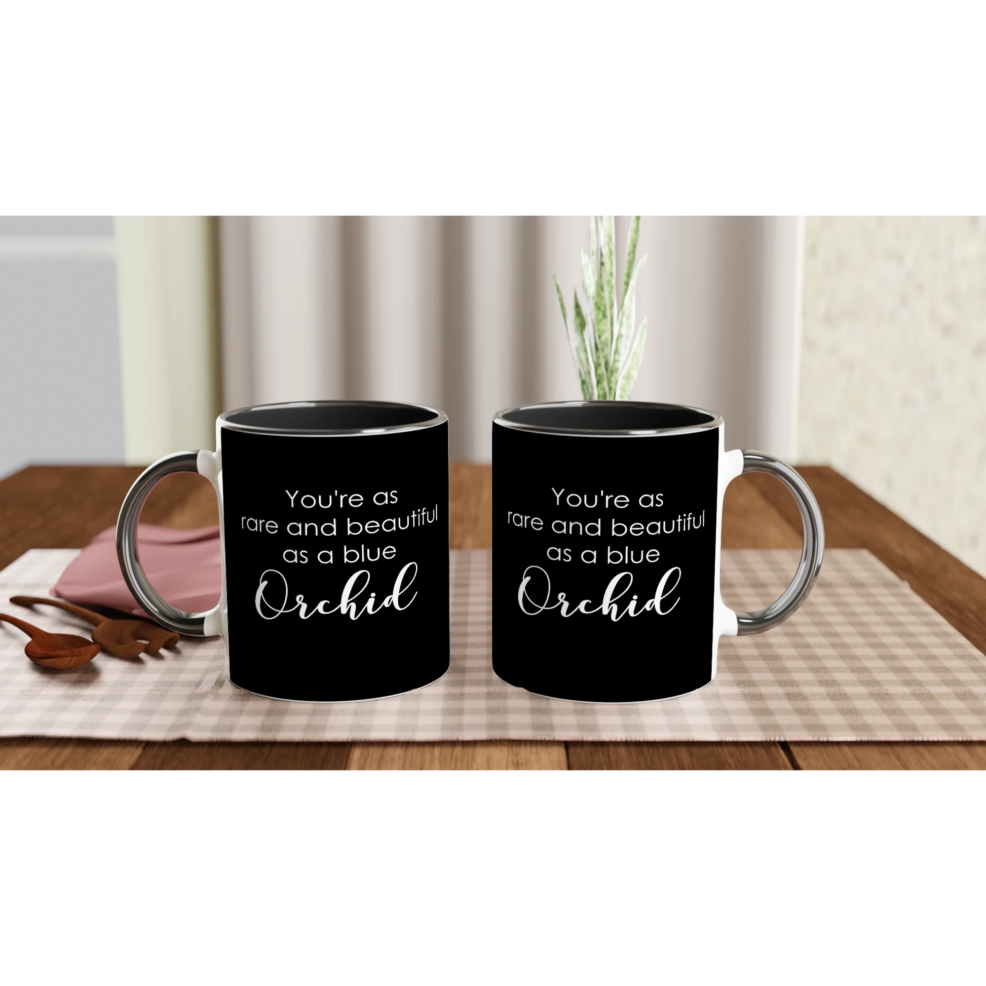 Beautiful As A Blue Orchid Coffee Mug