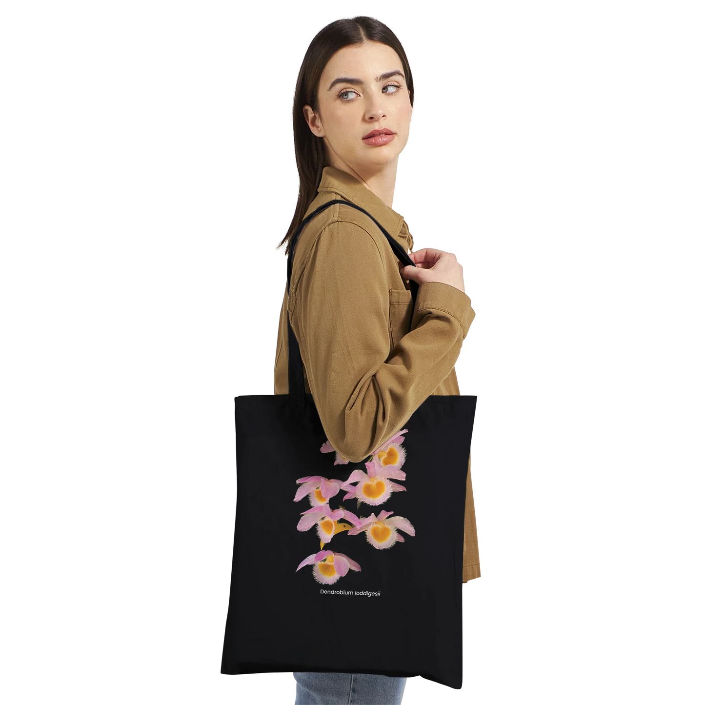 Dendrobium loddigesii Orchid Tote Bag