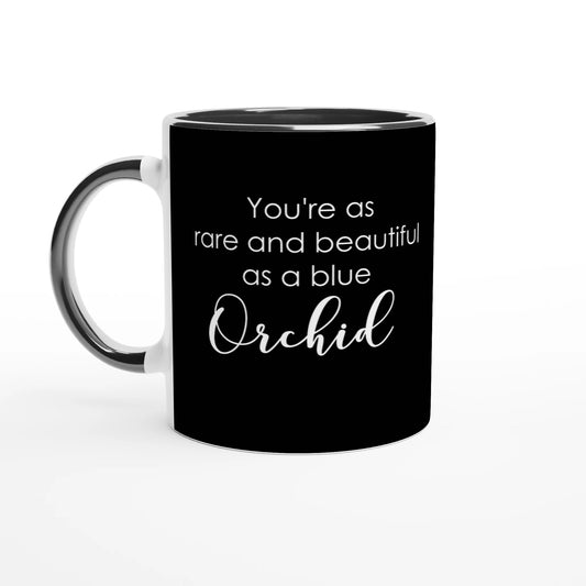 Beautiful As A Blue Orchid Coffee Mug