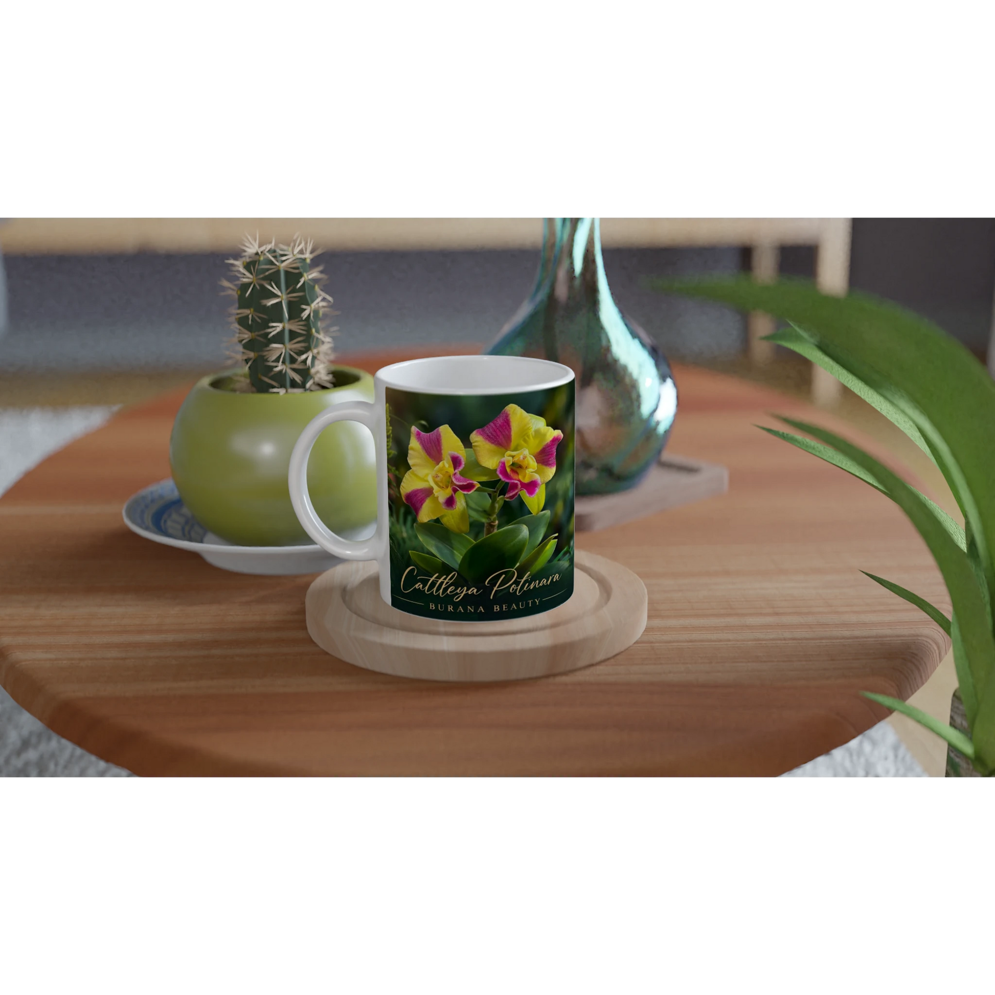 Cattleya Potinara Burana Beauty Orchid Coffee Mug