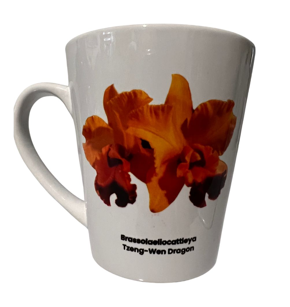 Blc. Tzeng-Wen Dragon Orchid 12oz Latte Mug