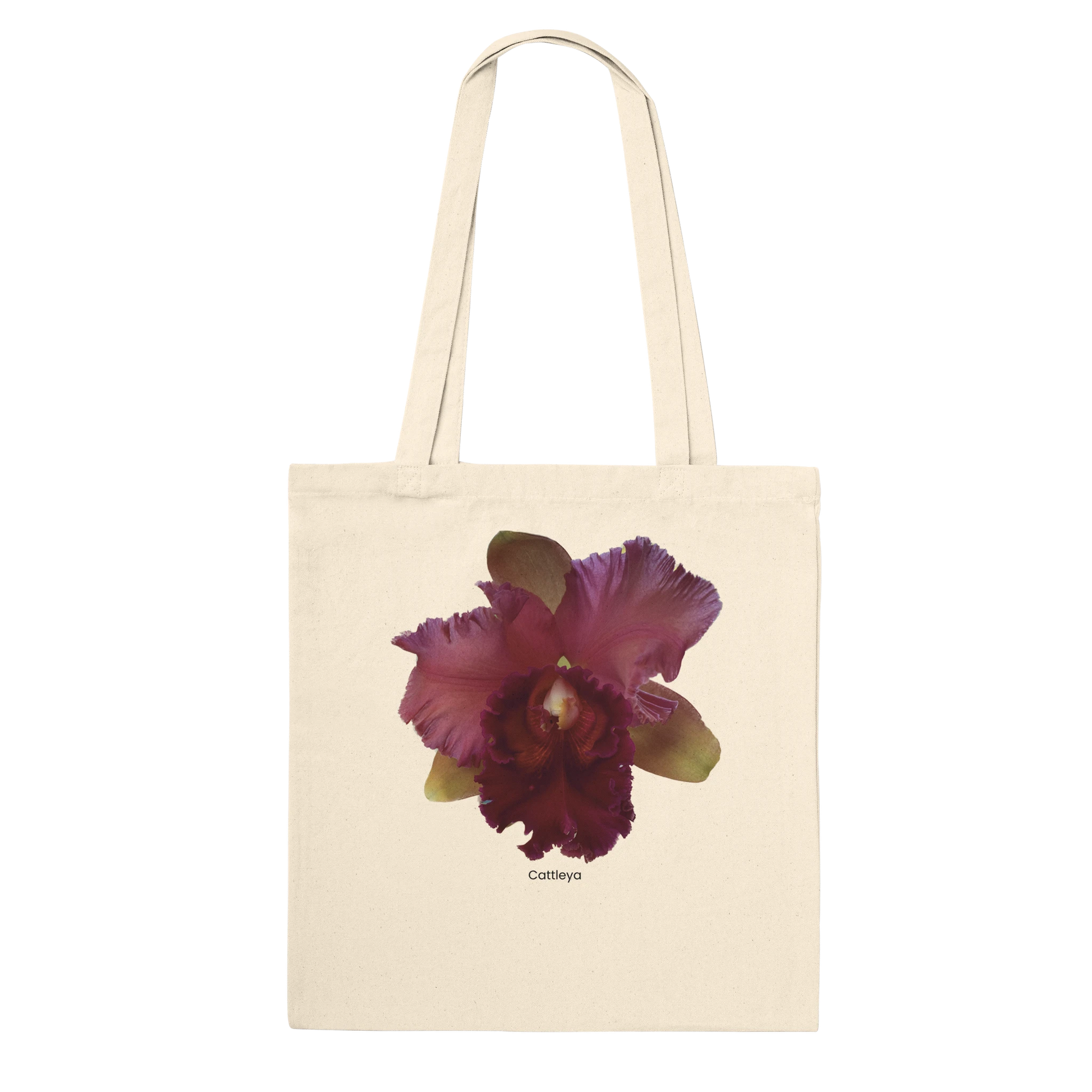 Cattleya Orchid Tote Bag