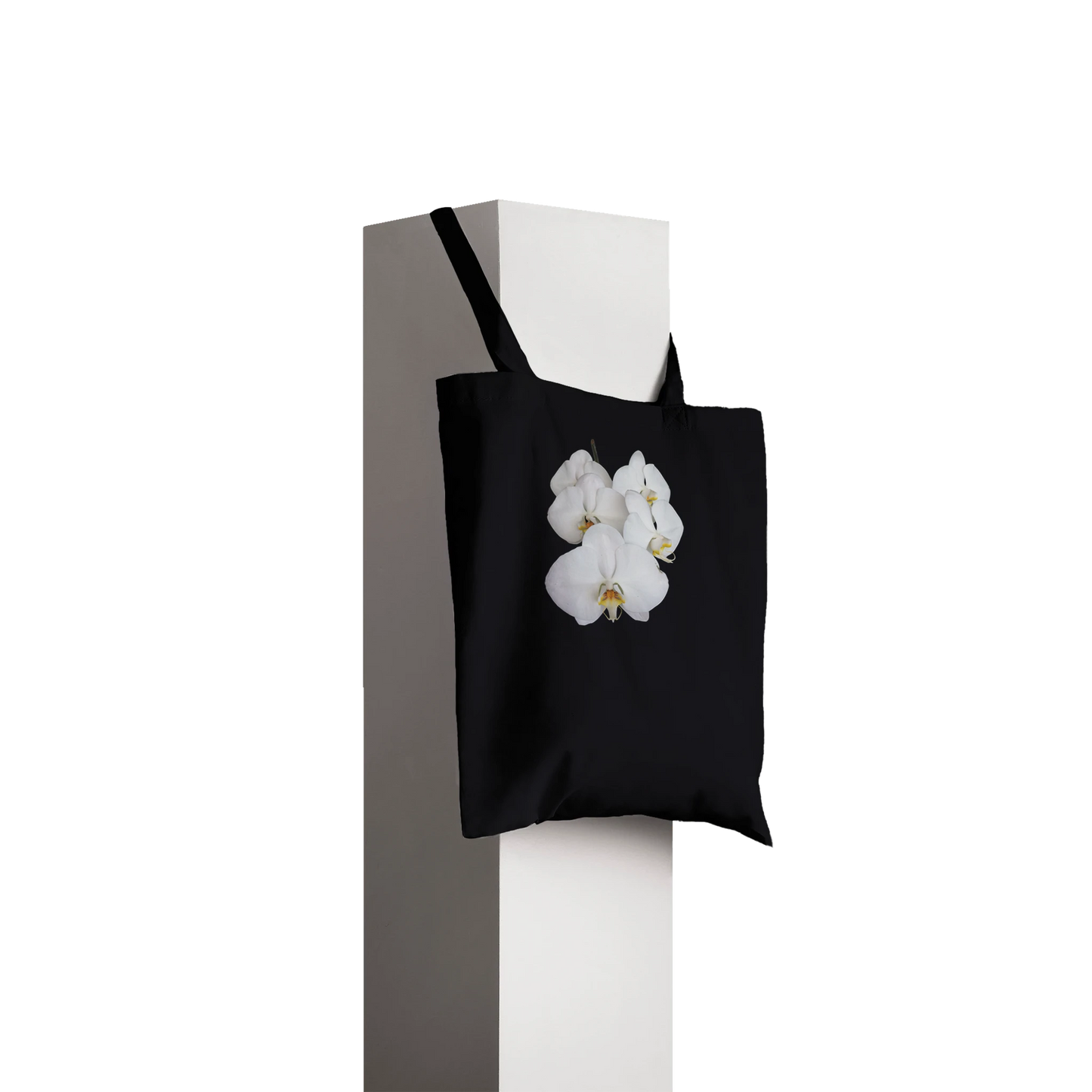 White Phalaenopsis Orchid Tote Bag