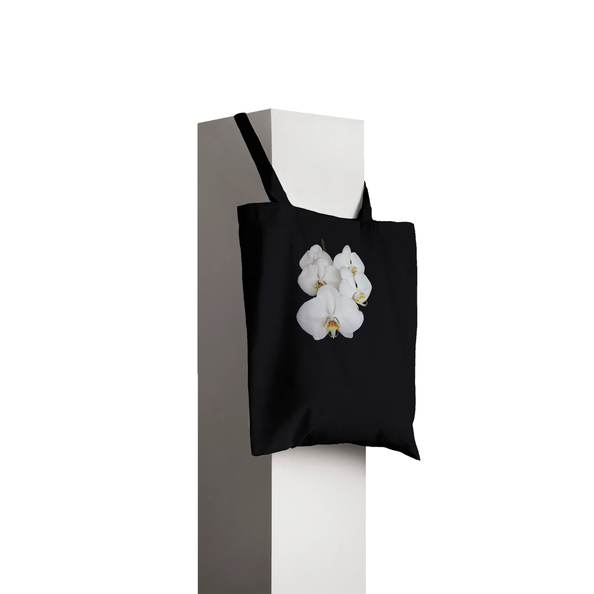 White Phalaenopsis Orchid Tote Bag