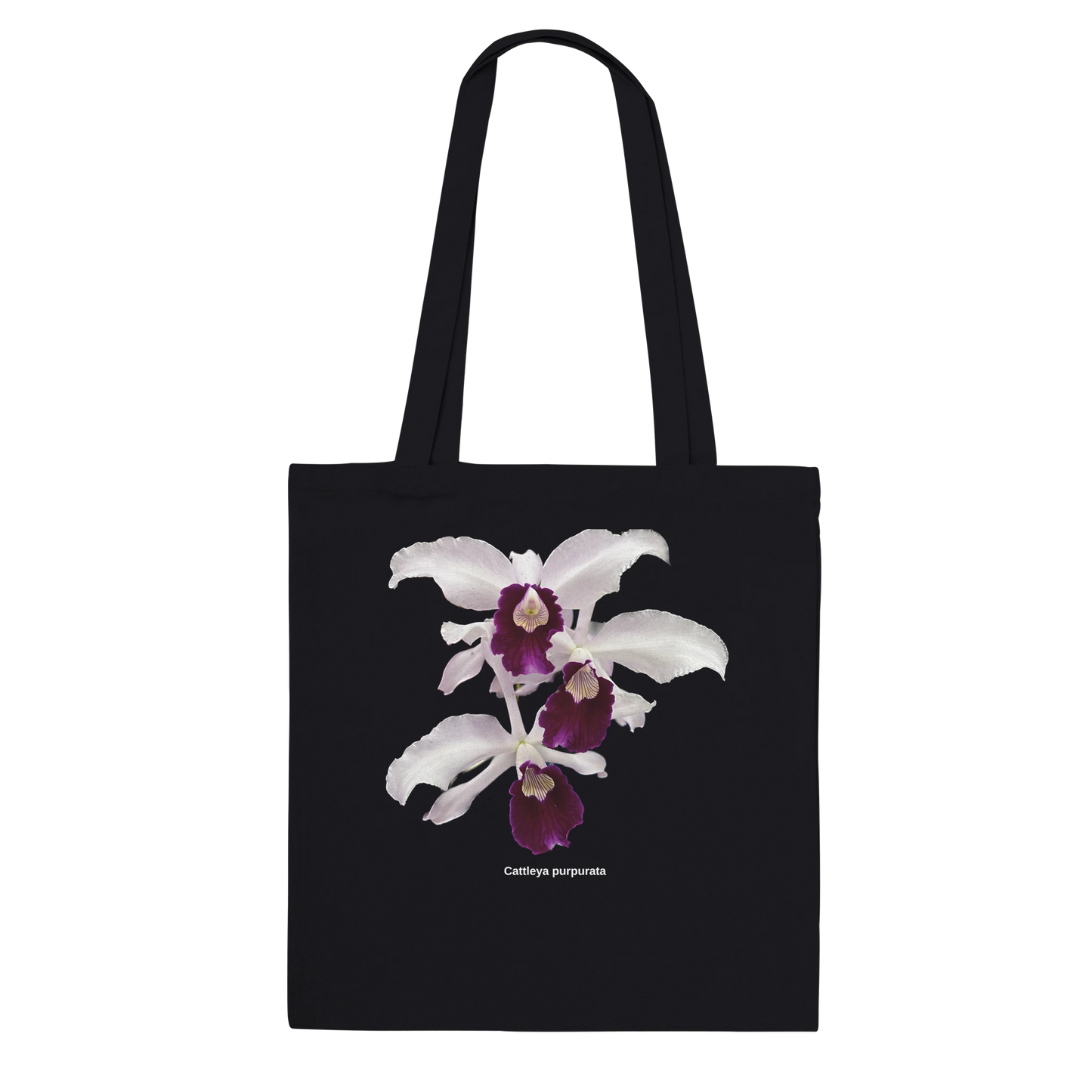 Cattleya purpurata Orchid Tote Bag