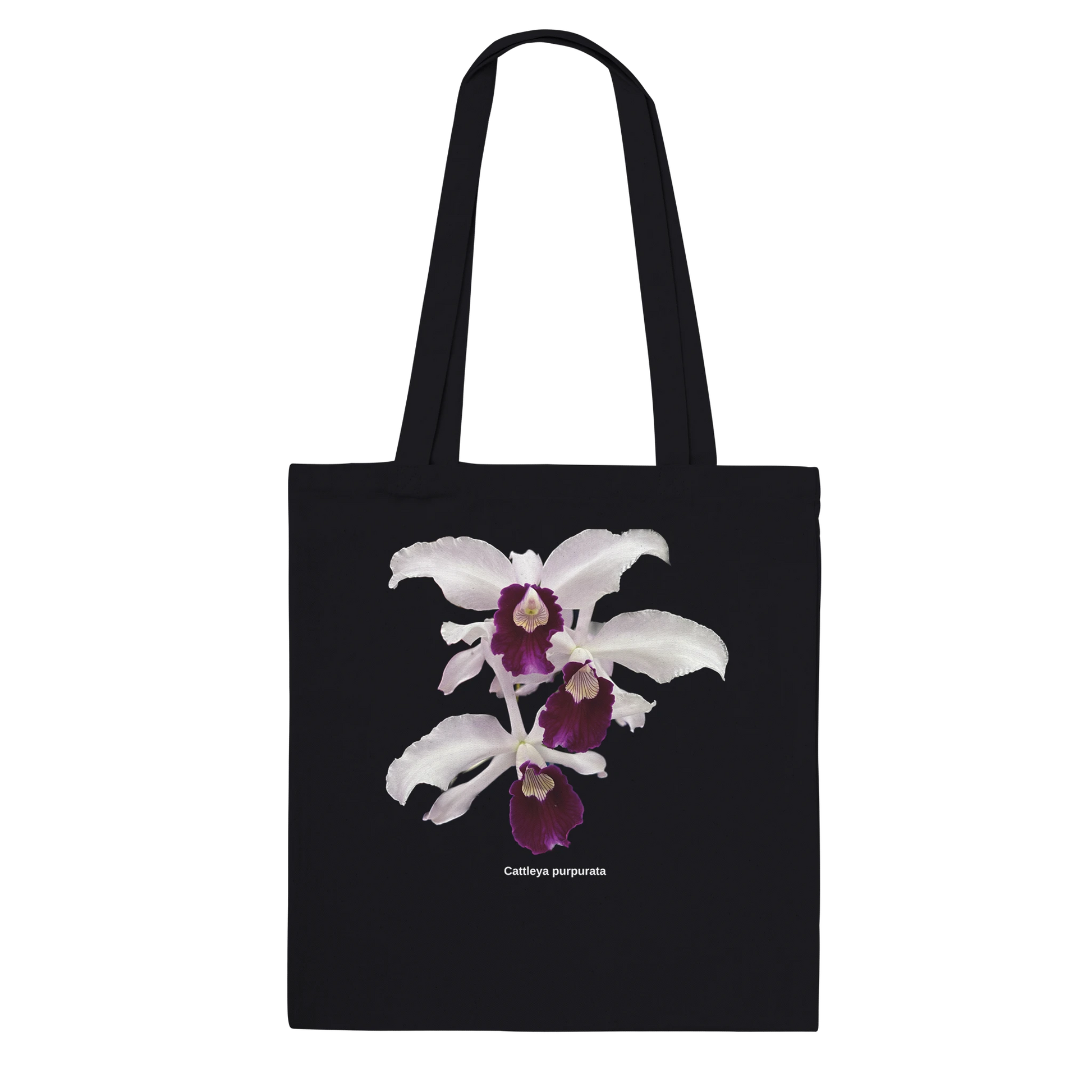 Cattleya purpurata Orchid Tote Bag