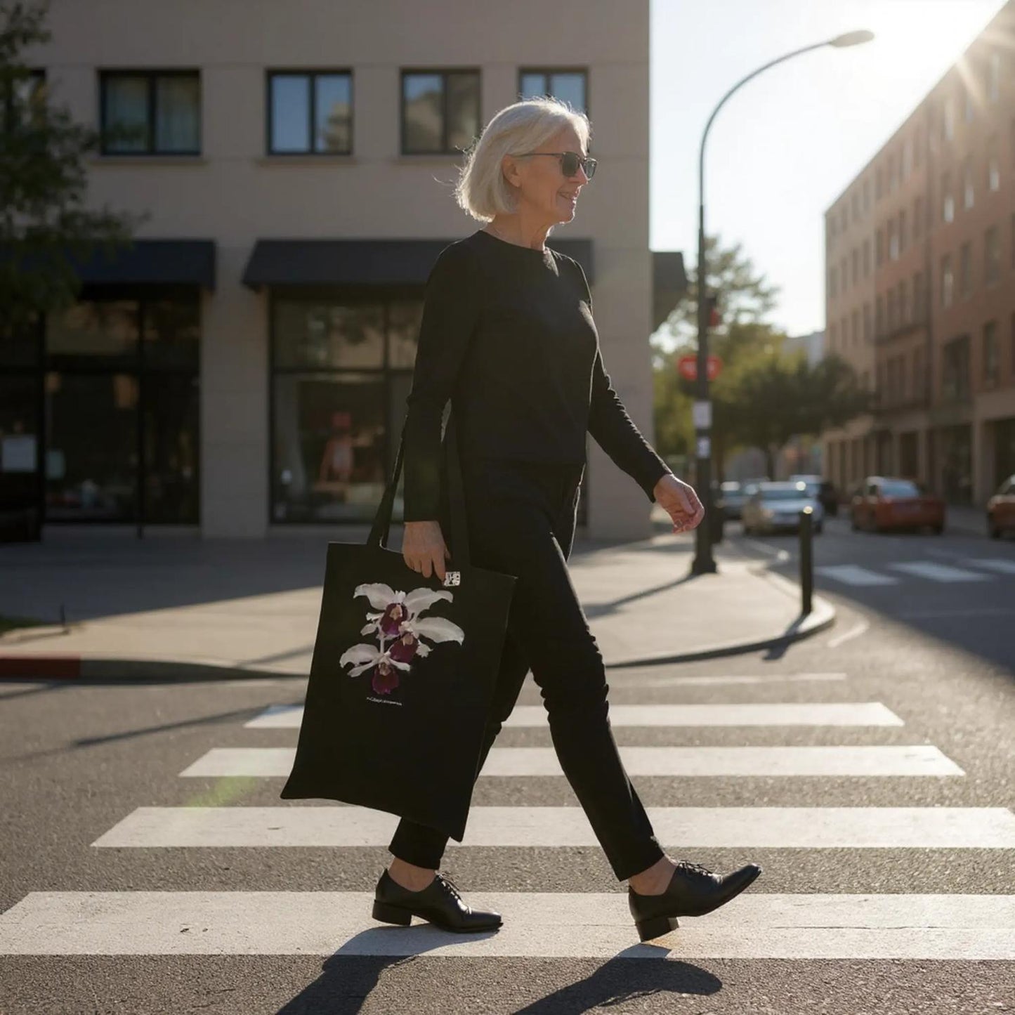 Cattleya purpurata Orchid Tote Bag