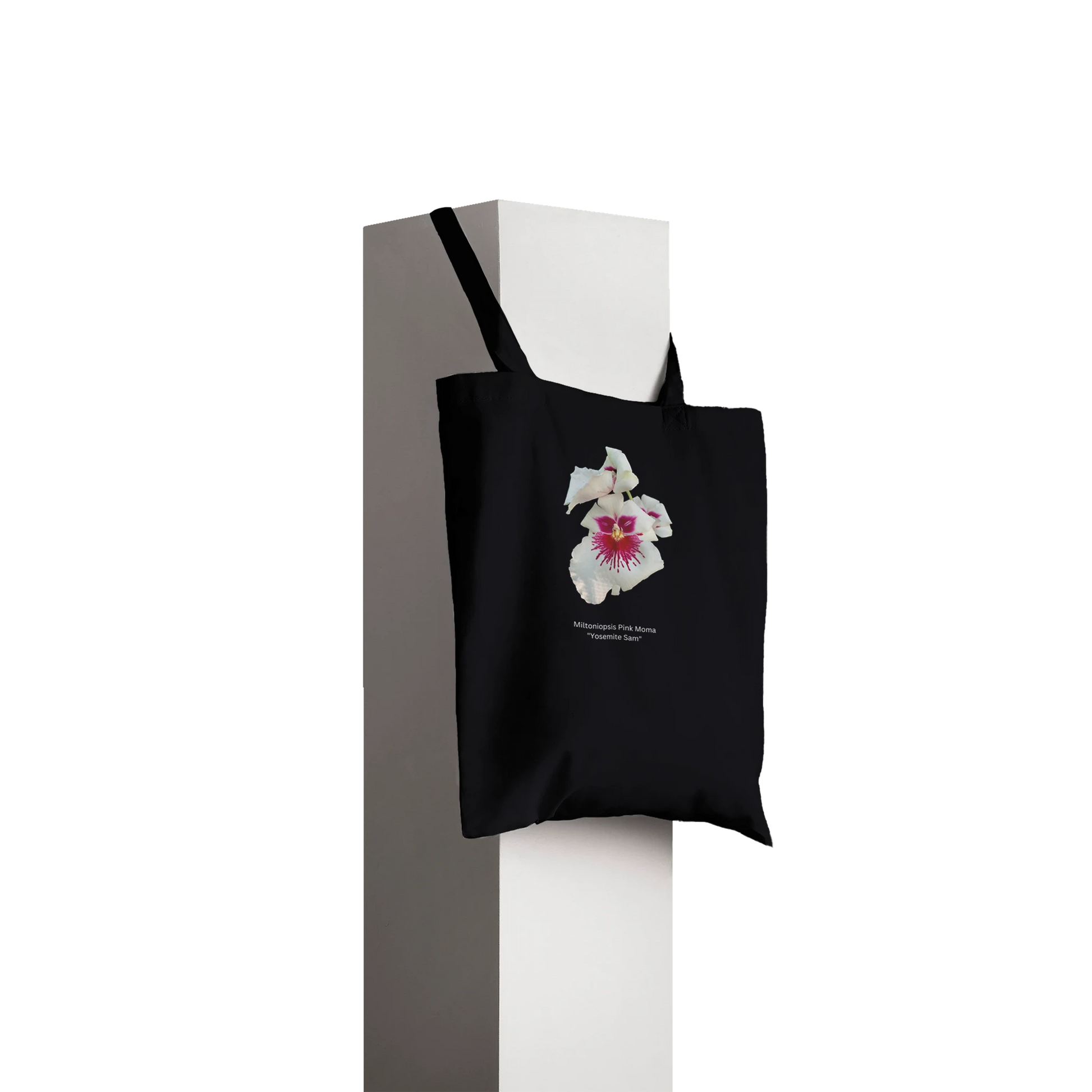 Miltoniopsis Pink Moma "Yosemite Sam" Orchid Tote Bag