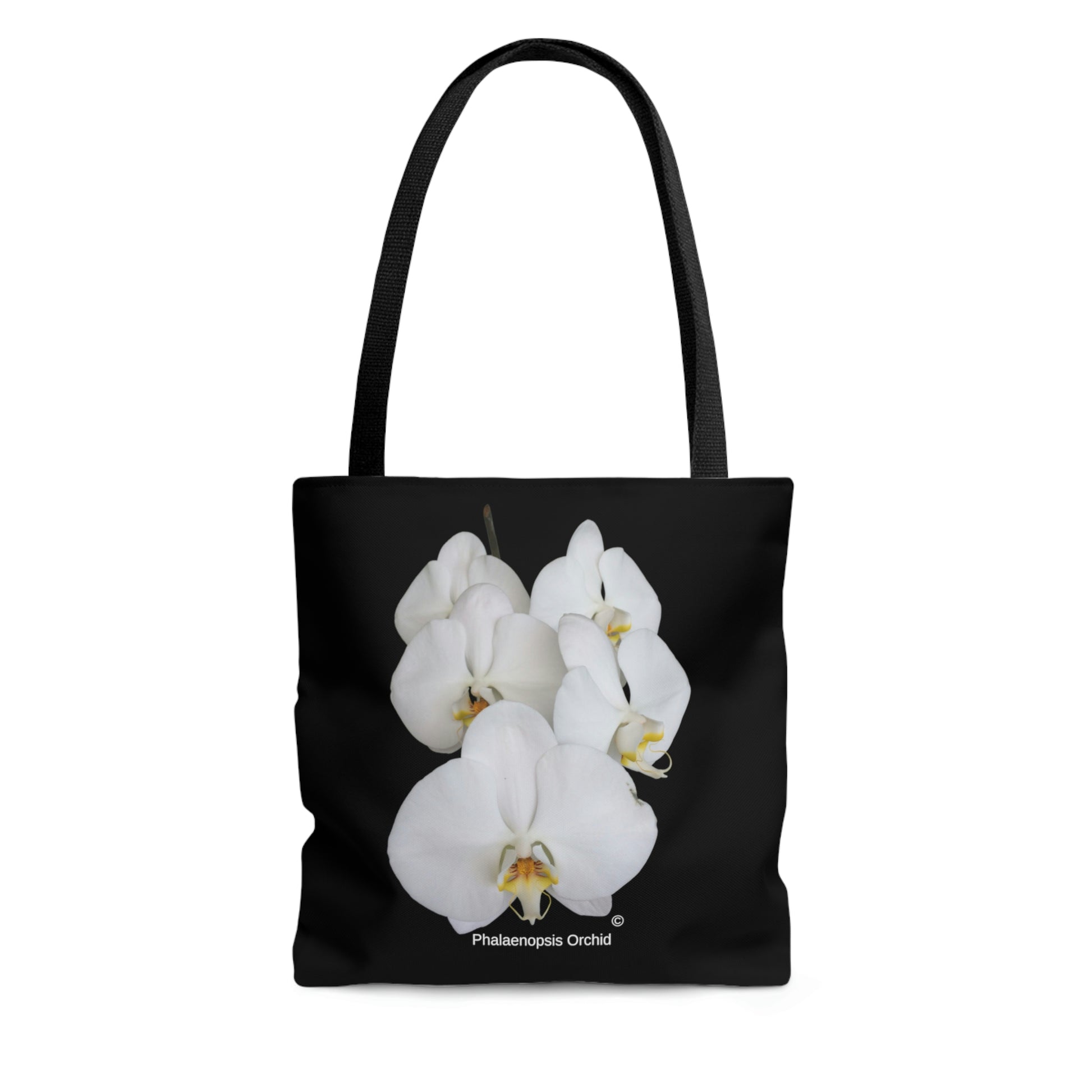 White Phalaenopsis Orchid Tote Bag