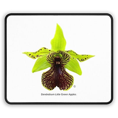 Dendrobium Little Green Apples Orchid Mouse Pad