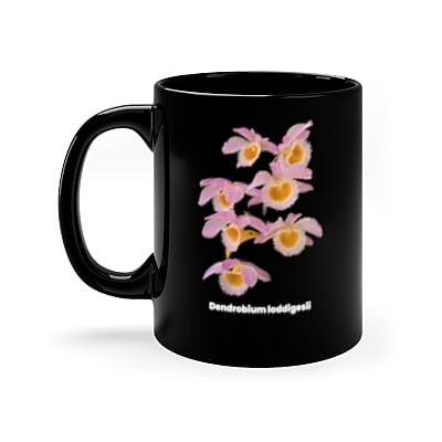 Dendrobium loddigesii Orchid Coffee Mug