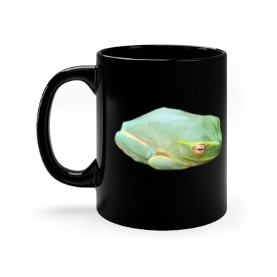 Green Tree Frog Coffee Mug