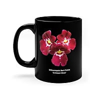 Miltoniopsis Bert Fields 'Crimson Glow' Coffee Mug