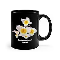 Dendrobium farmeri Orchid Coffee Mug