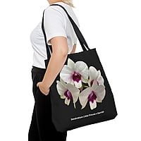 Dendrobium Little Princess x Garrish Orchid Tote Bag