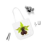 Dendrobium Little Green Apples Orchid Tote Bag