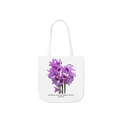 Dendrobium anosmum superbum 'Blue Lip' Orchid Tote Bag