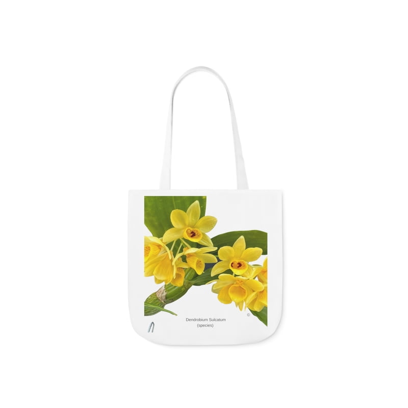Dendrobium Sulcatum Orchid Tote Bag