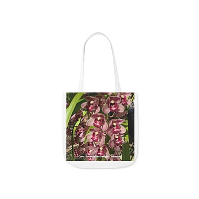 Cym. Paradisian Delight 'Stunner' Orchid Tote Bag