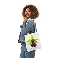 Dendrobium Little Green Apples Orchid Tote Bag