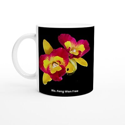 Rhyncattleanthe Feng Weng Free Orchid Coffee Mug