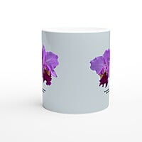 Brassolaeliocattleya Peth Rasjrima Orchid Blue Coffee Mug