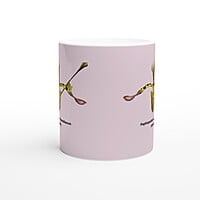 Paphiopedilum haynaldianum Orchid Pink Coffee Mug
