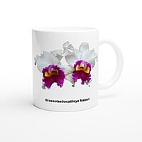 Brassolaeliocattleya Malasri Orchid Coffee Mug