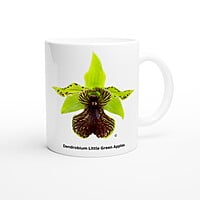 Dendrobium Little Green Apples Orchid Coffee Mug