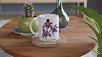 Dendrobium Kingianum Hybrid Orchid Coffee Mug