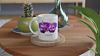 Rhyncholaeliocattleya Burdekin Charm Orchid Coffee Mug