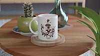 Vanda tricolor Orchid Coffee Mug